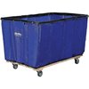 Global Industrial Vinyl Basket Bulk Truck, 24 Bushel, Blue, 53-1/4L x 36-1/4W x 30-1/2H 241986BL